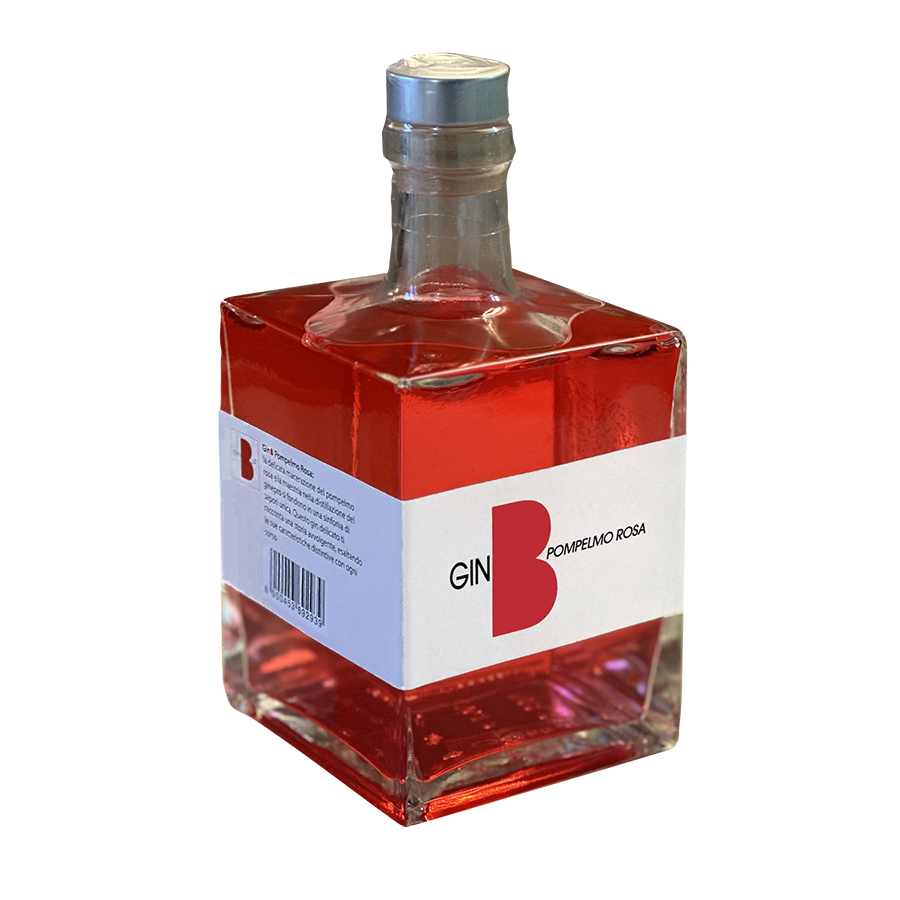 Gin<span style="color:#CF152D; font-weight:700;">B</span> </br><span style="color:#CF152D; font-weight:700;">POMPELMO ROSA</span> - Cartone da 6 bottiglie