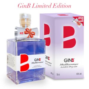 <span style="display:none">Gin</span><span style="color:#CF152D; font-weight:700;">B</span> </br><span style="color:#7DBDE5; font-weight:700;">MEDITERRANEO</span>